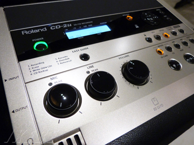 動画】録音からCDへ！高性能レコーダー『Roland CD-2u』のご紹介