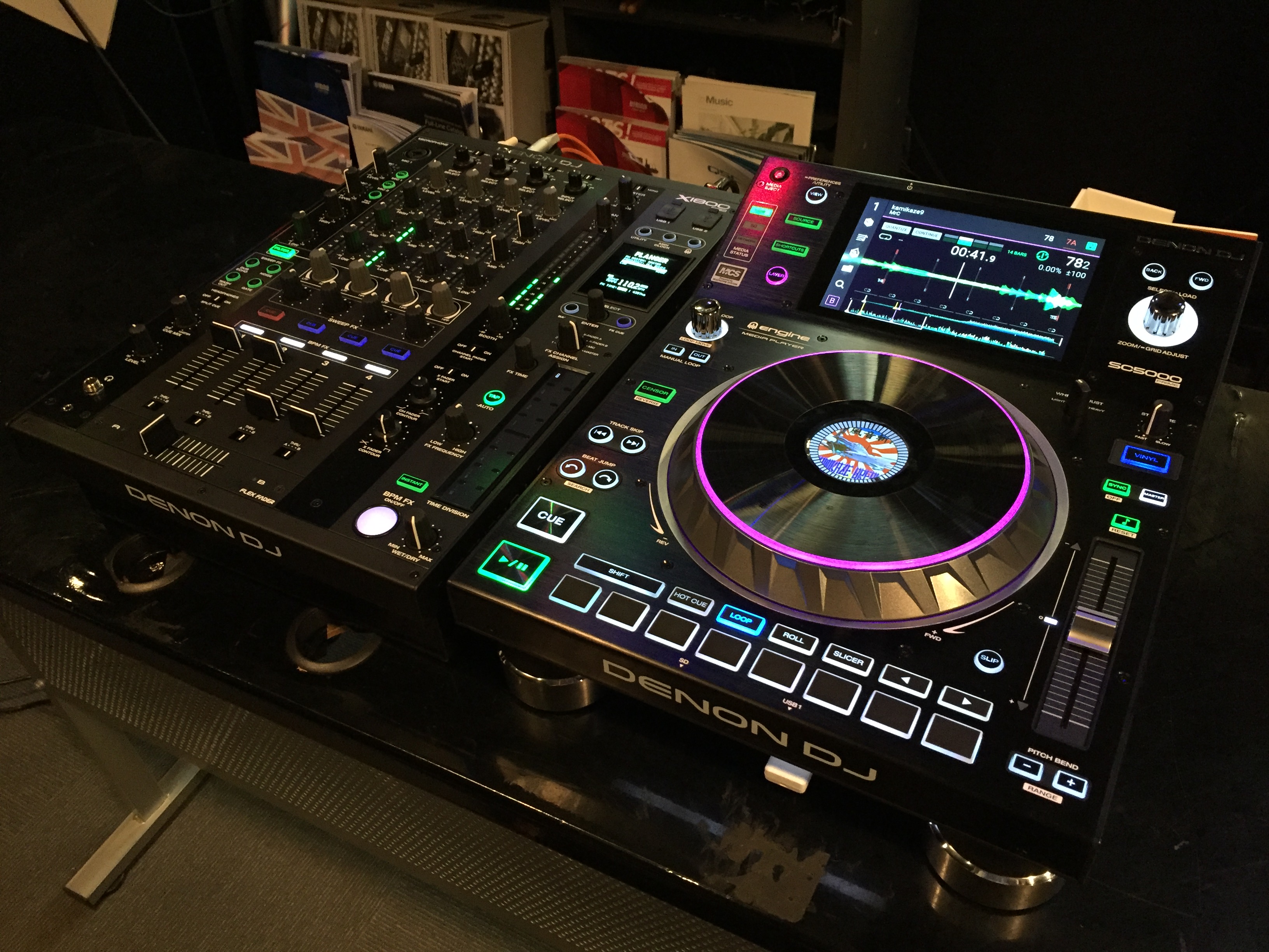 一番安い denon dj xdj pioneer ターンテーブル　cdj prime2 DJ機器