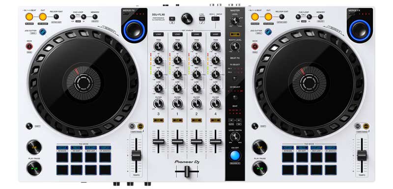 Pioneer DJ DDJ-FLX6-W 本体保護カバー & PCスタンド プレゼント 